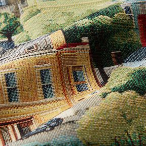 Tissu de décoration Gobelin Environnement coloré – nature/bleu ciel, 