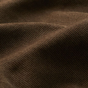 Velours milleraies Uni – marron foncé, 