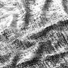 Tissu tricoté imprimé métallisé abstrait – argent métallisé/noir,  thumbnail number 2