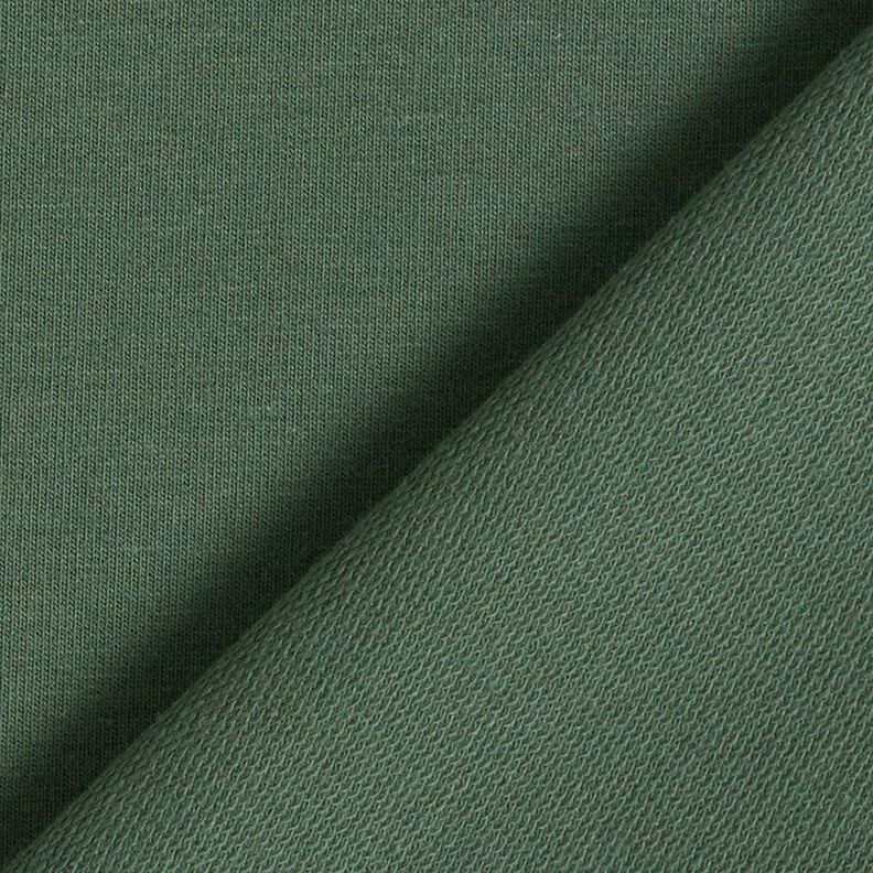 GOTS French Terry Sweat d’été | Tula – olive,  image number 3