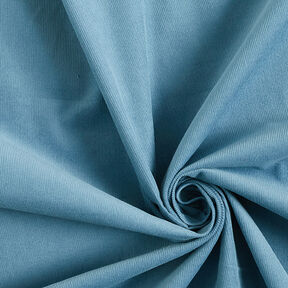 Velours milleraies Uni – bleu jean, 