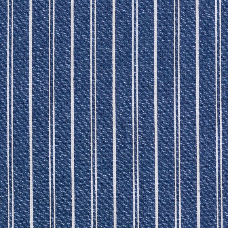 Jean stretch léger Fines rayures – bleu jean,  image number 1