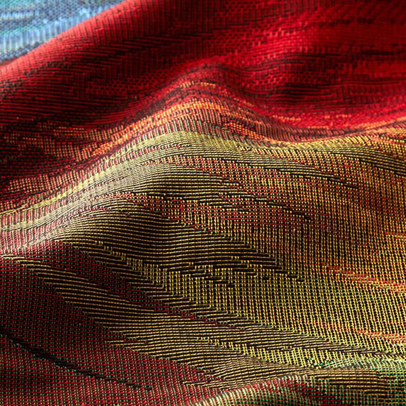 Jacquard Gobelin Dégradé 2 – bleu/rouge,  image number 2