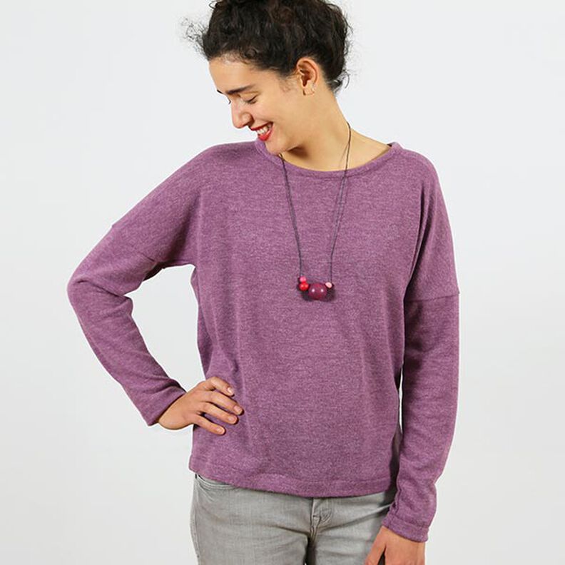 FRAU VEGA - Pull décontracté dans le dos style portefeuille, Studio Schnittreif | XS - XXL, image number 2