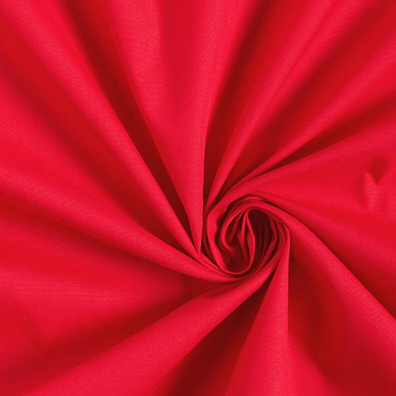 Tissu en polyester et coton mélangés, facile d’entretien – rouge, image number 1