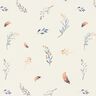 Jersey coton vrilles et plumes Impression numérique – écru,  thumbnail number 1