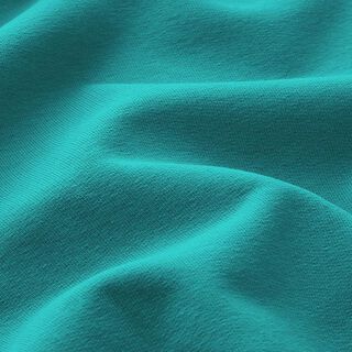 Molleton coton léger uni – turquoise, 