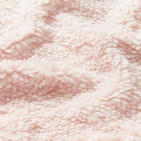 Fourrure synthétique Tissu peluche – rose clair, 