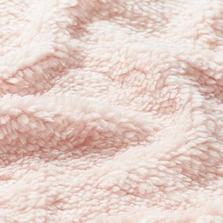 Fourrure synthétique Tissu peluche – rose clair, 