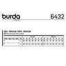 Pantalon | Pantalon 7/8, Burda 6432 | 34 - 46,  thumbnail number 5