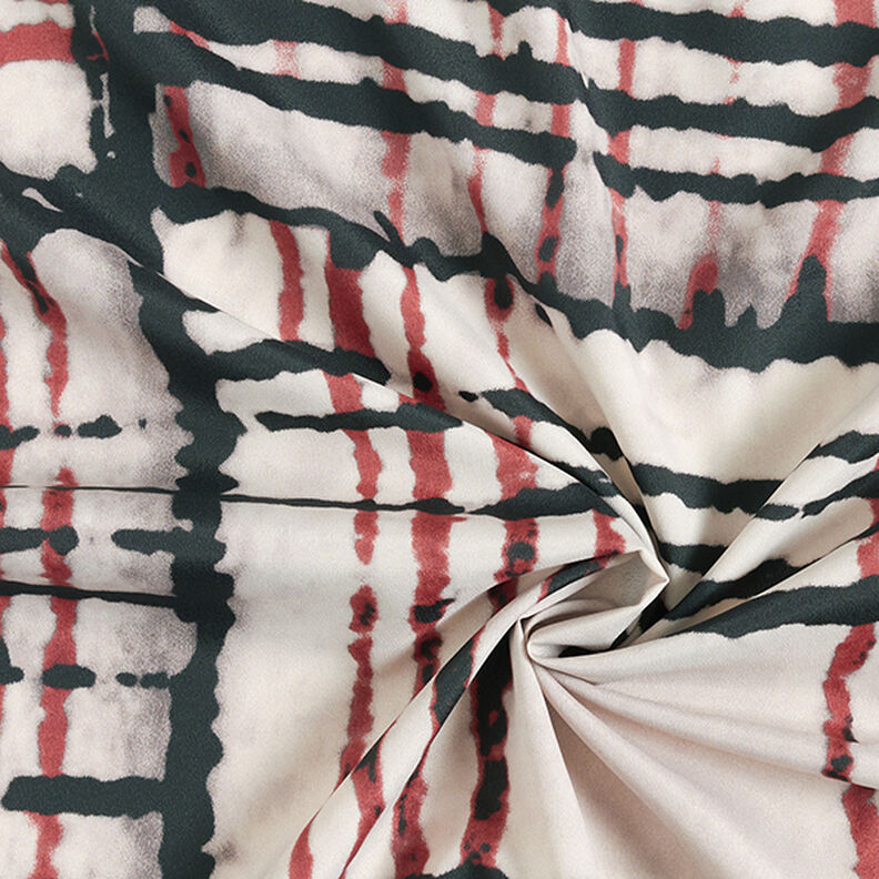 Tissu chemisier à carreaux estompés – gris perle, image number 3