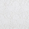 Tissu fin en dentelle Motif floral – blanc,  thumbnail number 1