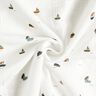 Tissu double gaze de coton Petits bateaux – ivoire,  thumbnail number 3