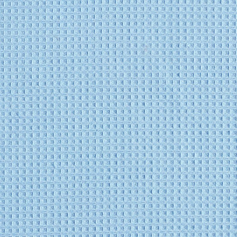 Tissu éponge/Nid d’abeille Uni – bleu clair,  image number 6