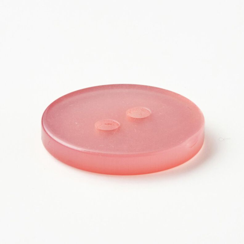 Bouton 2 trous brillant [Ø 15 mm] – rose,  image number 3