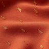 Tissu en viscose gouttes scintillantes – terre cuite,  thumbnail number 3