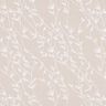 Popeline coton Vrilles de feuilles – gris brume,  thumbnail number 1