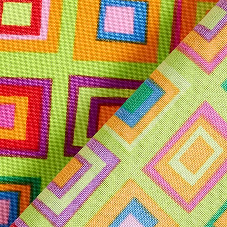 Tissu de carnaval Boîtes colorées – jaune fluo,  image number 4