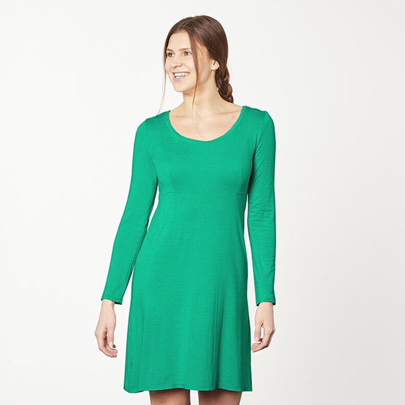 Jersey coton Medium uni – vert,  image number 6