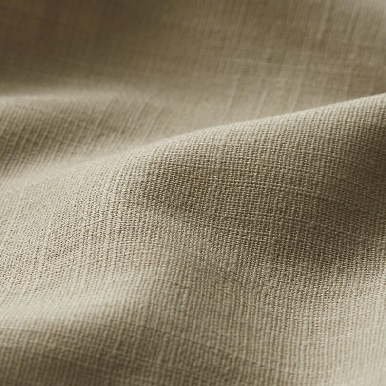 Tissu de lin en ramie mélangée medium – taupe clair,  image number 2