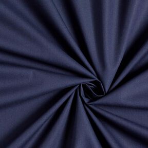 Popeline coton Uni – bleu marine, 
