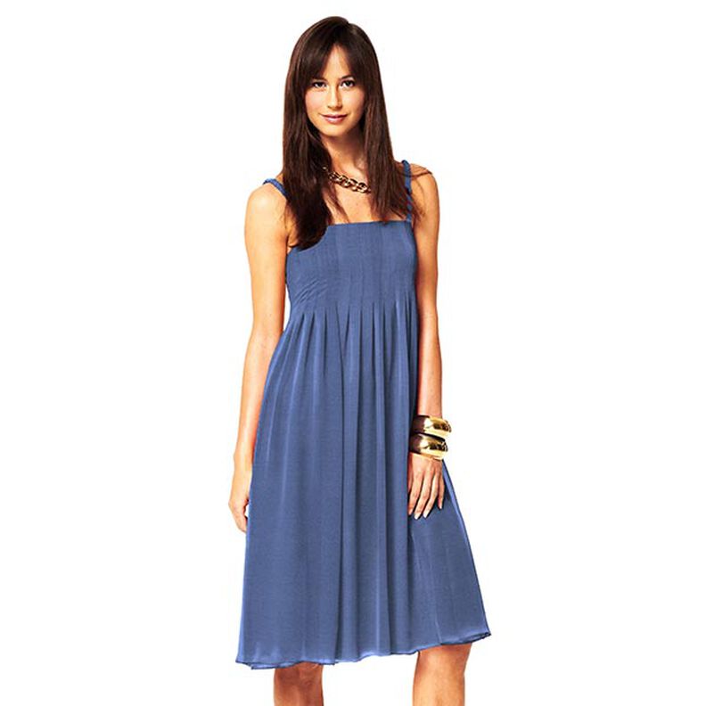 Jersey viscose Médium – bleu jean, image number 5