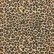 Tissu de décoration Satin de coton Motif léopard – marron,  thumbnail number 1