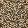 Tissu de décoration Satin de coton Motif léopard – marron,  thumbnail number 1