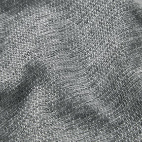 Tissu de revêtement Chenille Chiné – gris schiste/argent, 
