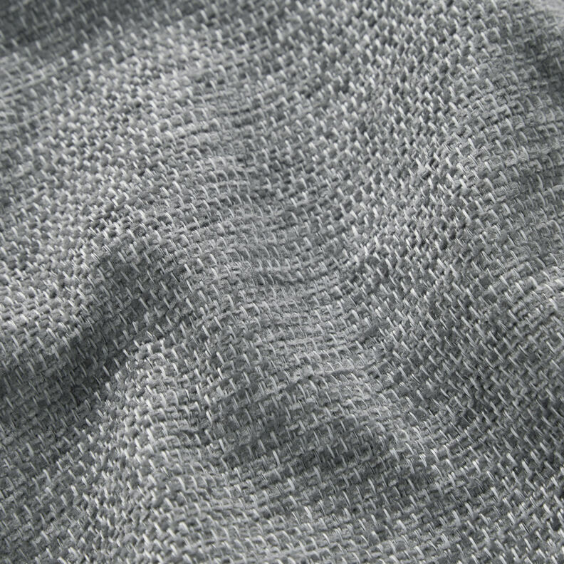 Tissu de revêtement Chenille Chiné – gris schiste/argent, image number 2