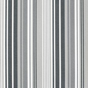 Toile pour store banne Rayures mixtes – gris clair/gris foncé, 
