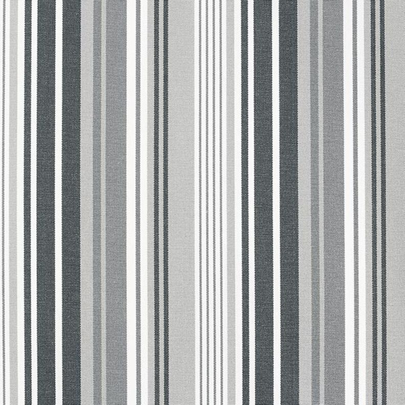 Toile pour store banne Rayures mixtes – gris clair/gris foncé,  image number 1