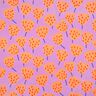 Popeline coton Tulips | Nerida Hansen – lavande/orange pêche,  thumbnail number 1