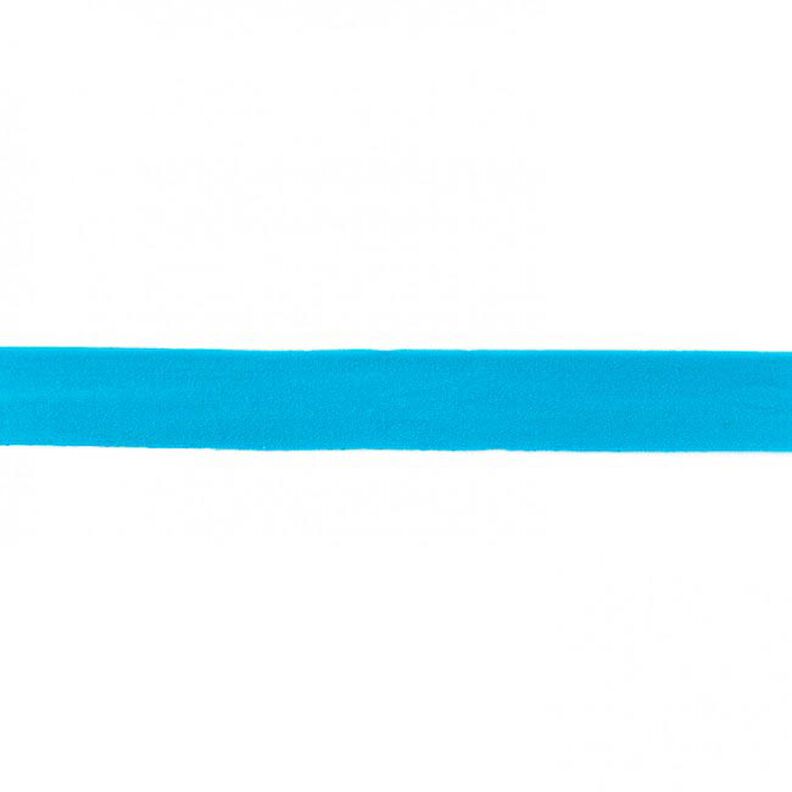 Bande à border élastique  mat [20 mm] – turquoise clair,  image number 1