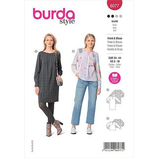 Robe, Burda 6077 | 34-44, 