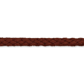 Cordon en coton [Ø 5 mm] – marron foncé, 