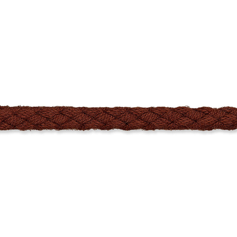 Cordon en coton [Ø 5 mm] – marron foncé,  image number 1
