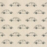 Tissu de décoration Semi-panama coccinelle mini VW – nature/noir,  thumbnail number 1