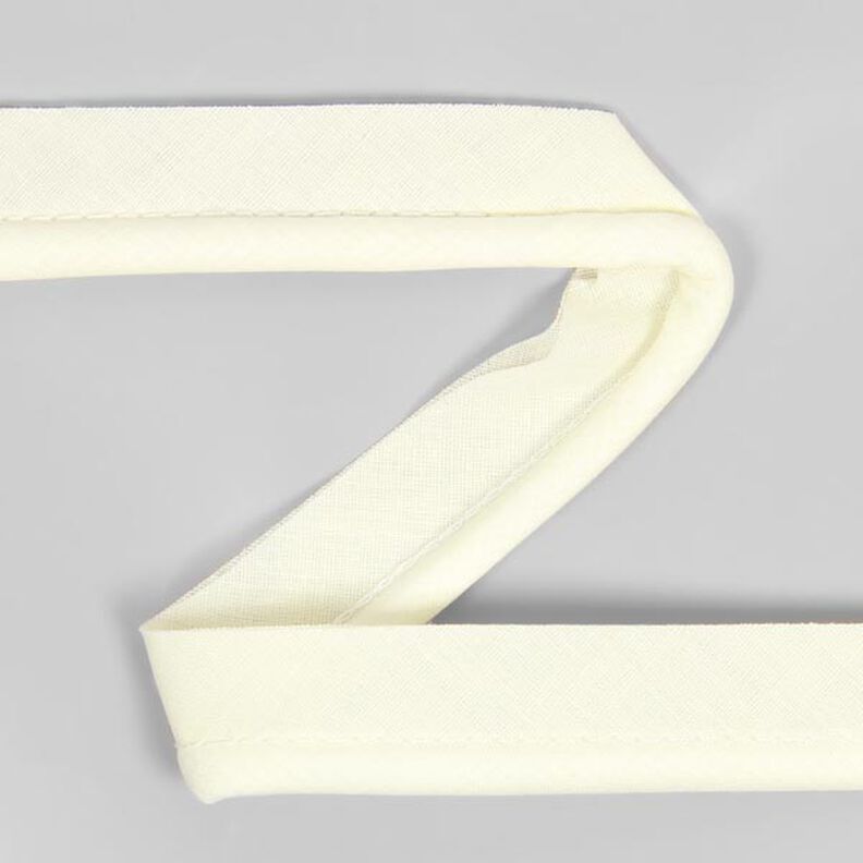 Galon passepoil en coton [20 mm] - blanc cassé,  image number 1