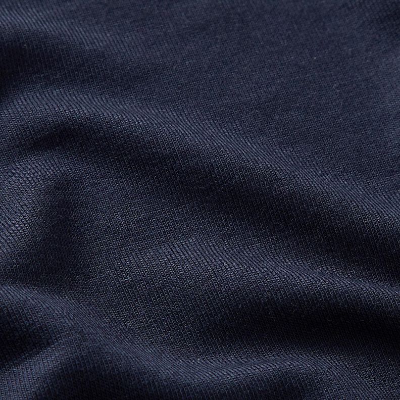 LENZING™ ECOVERO™ French Terry léger – bleu nuit,  image number 2