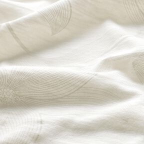 Jersey coton Tulipes – écru, 