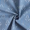 Tissu de décoration Semi-panama ancre – bleu océan/blanc,  thumbnail number 3