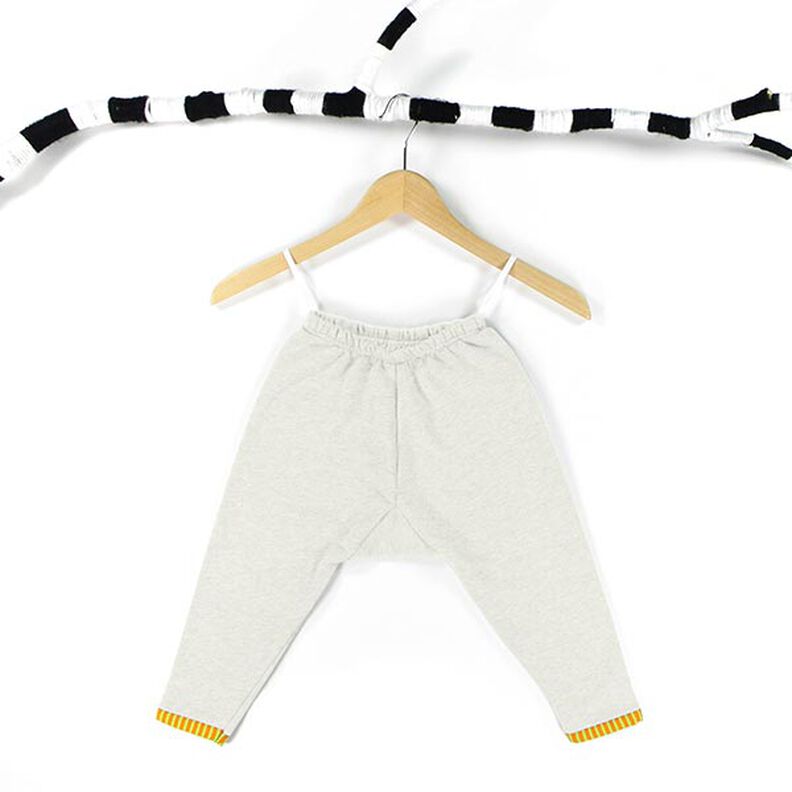 Molleton coton léger uni – écru,  image number 4