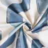 Tissu de décoration Semi-panama chaîne abstraite – ivoire/bleu,  thumbnail number 3