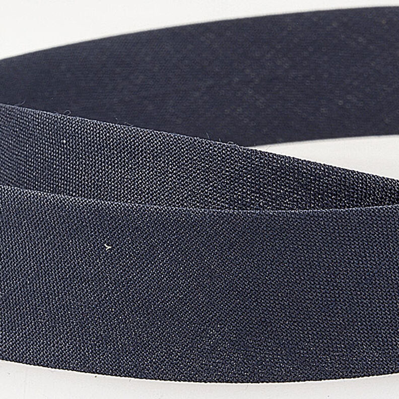 Biais Polycotton [20 mm] – bleu marine,  image number 2