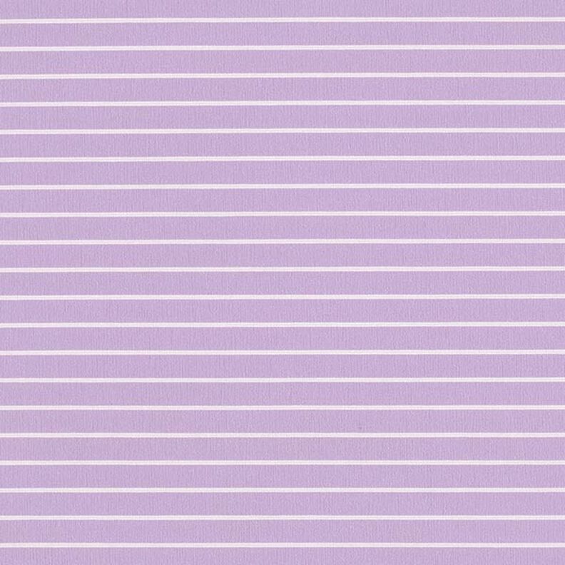Tissu stretch à rayures horizontales élastique longitudinalement – violet pastel,  image number 1