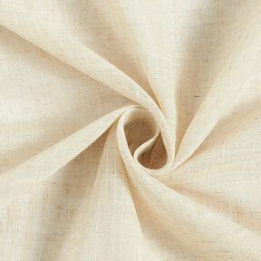 Tissu rideau voile aspect lin 300 cm – nature, 