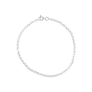 Bracelet à maillons [ 22 cm ] | Rico Design – argent, 