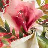 panneau décoratif Sergé fleurs aquarelles – ivoire/baies,  thumbnail number 3