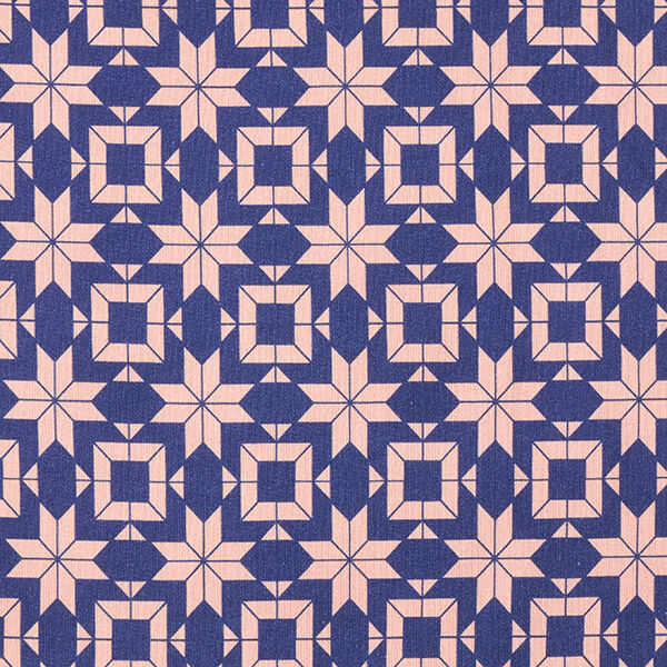 Soft sweat Motif norvégien – indigo/saumon, image number 1
